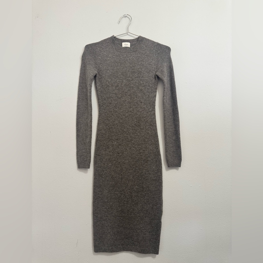 Wilfred Gray Knit Dress